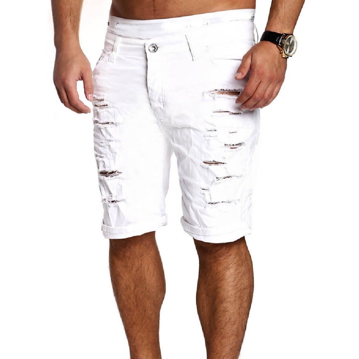 destroyed ripped jeans