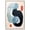 Silver Frame, variant on Earbuds Framed High-Gloss Acrylic Glass Wall Art Shapes Abstract Trendy by Art Remedy, Black Frame, 10 x 15