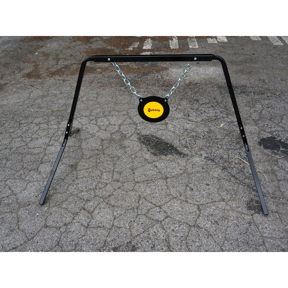Viking Solutions Complete Steel Shooting Hanging Gong Target Holder Stand System