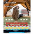 thumbnail image 4 of YR Lightweight Foam Camping and Backpacking Sleeping Pad, Foldable Mat 71"x23.5", Green, 4 of 9