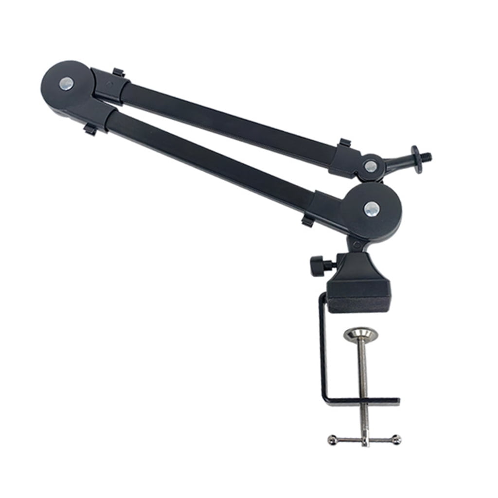 Microphone Suspension Boom Arm Sturdy and Rustproof Microphone Stand forAudio Recording Experience