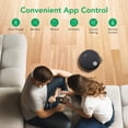 thumbnail image 6 of Robot Vacuum Cleaner, 2200Pa Strong Suction Super-Thin Automatic Quiet Robotic Vacuum Cleaner Self-Charging WiFi/Remote Control, 6 of 7