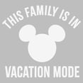 thumbnail image 2 of Mens Mickey & Friends This Family is in Vacation Mode Lightweight Hoodie, 2 of 4