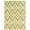 Green and Ivory, variant on Trio Mum Ivory Multi Area Rug 5x7 Transitional Contemporary Design