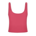 thumbnail image 3 of LLYWEY Cropped Tank Top with Built in Bra for Women Sleeveless Camisole Crop Tops ( Women's Plus), 3 of 6