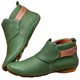 thumbnail image 1 of Zapatos ortopédicos Bota plana vintage Zapatos con parte superior del tobillo Botas suaves de Pu, 1 of 5