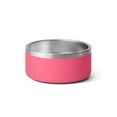 thumbnail image 3 of Cuenco para perros YETI Boomer 4, acero inoxidable, antideslizante, con capacidad para 32 onzas, rosa tropical, 3 of 7