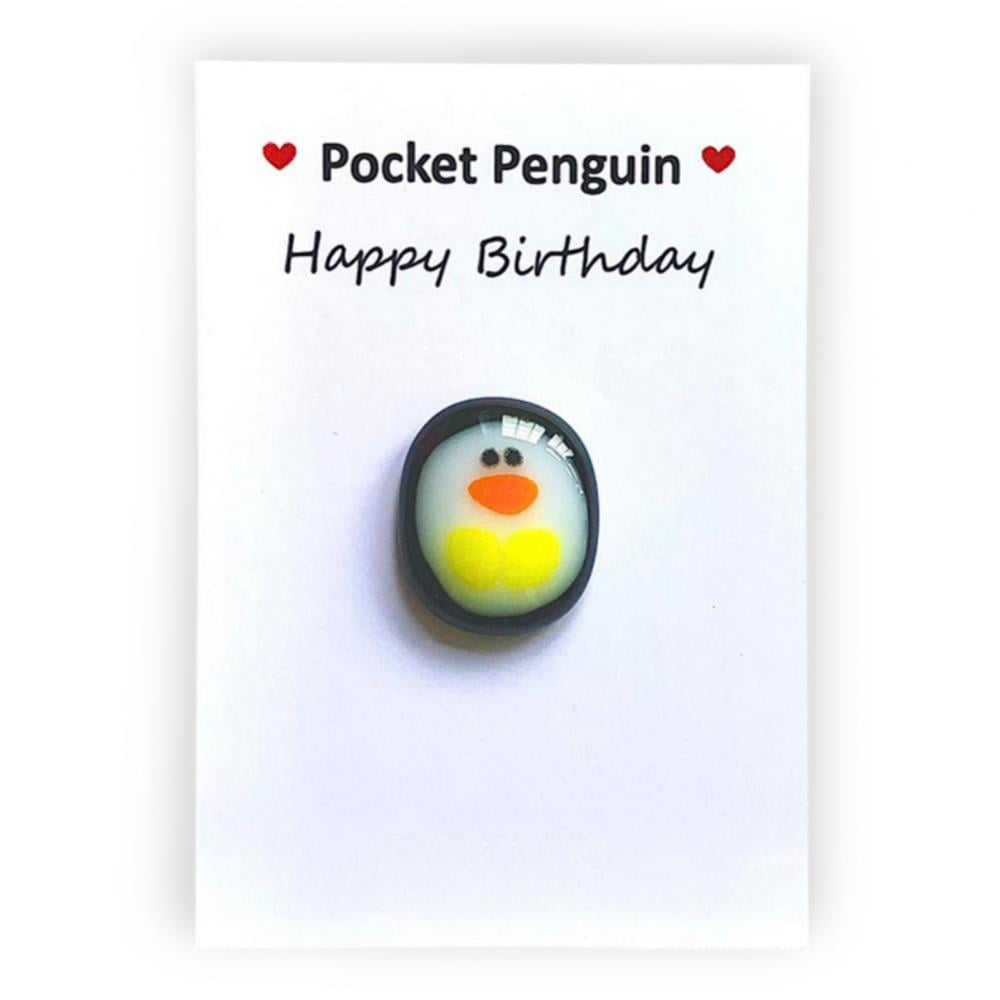 TINKER Pocket Penguin Hug ETSY's New Little Penguin Hug with Greeting