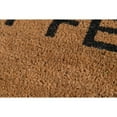 thumbnail image 2 of Novogratz Happy Feet Mat, NATURAL, 2 of 3