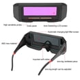 thumbnail image 5 of EBTOOLS Solar Auto Darkening Welding TIG MIG Goggles Welder Eyes Glasses, Welder Glasses,Solar Auto Darkening Welding Goggle, 5 of 7