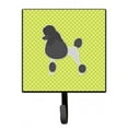 thumbnail image 1 of Carolines Treasures BB3839SH4 Poodle Checkerboard Green Leash or Key Holder, 1 of 1