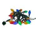thumbnail image 3 of KSA 25-Count Multi-Color LED C7 Mini Christmas Lights, 10.75 ft Green Wire, 3 of 5