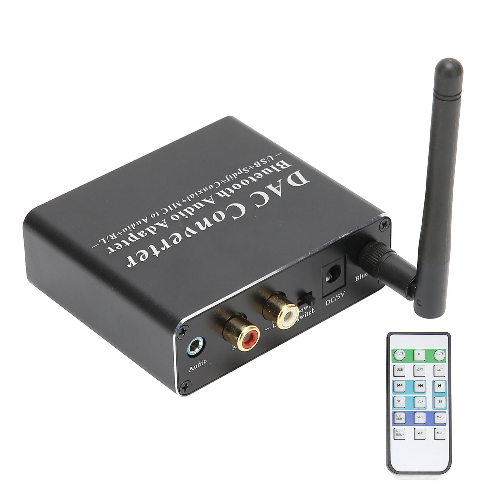 DAC Converters, V5.0 Receiver / Coaxial / SPDIF Optical Input / / 3.5mm