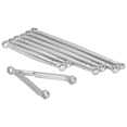 thumbnail image 1 of Juego de varillas de enlace de enlaces de aleación de aluminio, kit de varilla de tracción para automóvil RC para JT Gladiator AX Kit de varilla de tracción para automóvil RC Respuesta rápida, 1 of 14