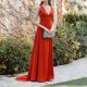 thumbnail image 2 of Bolso de noche Dasein para mujer, formal, fiesta, boda, gris, 2 of 5