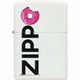 thumbnail image 3 of Zippo Blanco Diseño Rosquilla Mordida, 100% U S A, 3 of 3