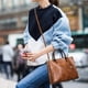 thumbnail image 3 of Qarigey Conjunto de 3 bolsos para mujer, bolso de mano de piel sintética, bandolera, regalo Ideal para mujer y niña Bolsas de mensajero y de hombro No.2, 3 of 6