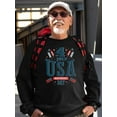 thumbnail image 2 of July 4Th Independence Day U.S. Sweatshirt Men -Image by Shutterstock, Male Medium, 2 of 4