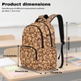 thumbnail image 6 of KUIFORTI Capybara Orange Backpack with Lunchbox Kid School Bag Set 4 Piece 17 Inch Boys Bookbag Pencil Bags for Elementary Students Back to School Essentials Gifts, 6 of 7