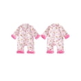 thumbnail image 2 of Pijama de Acción de Gracias para Bebé Niña, Mono Estampado, Manga Larga, Solapa, Ropa de Dormir, 2 of 9