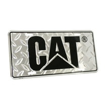 Caterpillar CAT Equipment Aluminum Diamond Plate Novelty License Plate
