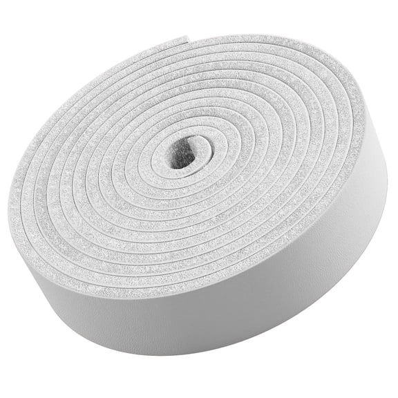 Tofl Leather Strap for Shoes Purses Jewelry Making and DIY Craft Projects White 1 Strap 72" x 3/4"
