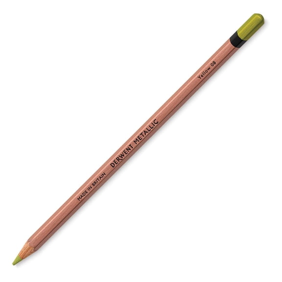 Derwent Professional Metallic Colored Pencil - Yellow