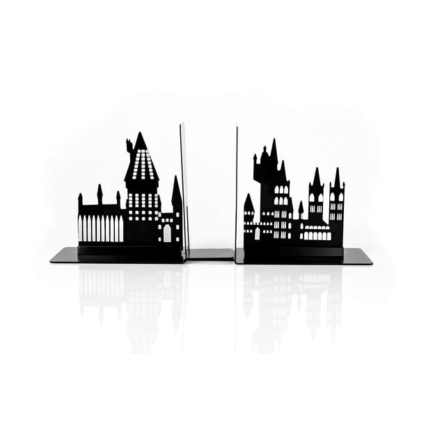 Sujetalibros metálicos con el castillo de Hogwarts de Harry Potter Seven20