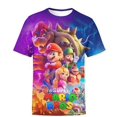 thumbnail image 1 of Mario Jeux T-shirts de Mode à Manches Courtes pour Garçons Filles Enfants, 1 of 2