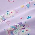 thumbnail image 5 of Erosebridal Cartoon Unicorn Girls Blackout Curtains Set of 2 (52x84 Each),Dreamy Princess Style Rainbow Window Curtains For Kids, 5 of 7