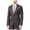 grey, variant on Ryan Seacrest Mens Peak Lapel Two Button Blazer Jacket, Grey, 40 Short