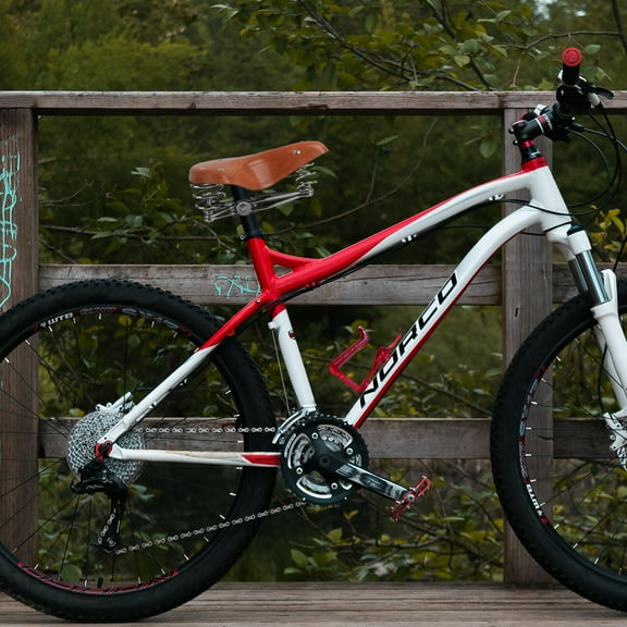 Supvox Bicycle Saddle Vintage Saddle Faux Cow 1Pcs