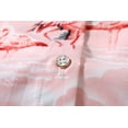 thumbnail image 6 of SSLR Hawaiian Shirt for Women Flamingo Short Sleeve Casual Button Down Shirts Beach Aloha Tops, 6 of 8