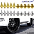 thumbnail image 2 of Brand New Plastic Spike Car Wheel Rivets For Wheel Rims Cap Lip Screw Bolt Tires Car Styling Tunning LGMD001-JT&P, 2 of 7