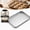 9.3*6.9IN, variant on Pure Titanium Baking Sheet Pan Heavy Duty Non-Stick Cookie Sheets Oven Lightweight Rectangular Baking Tray with Raised Rim, Easy Clean for Baking Roasting Serving & Meal Prep