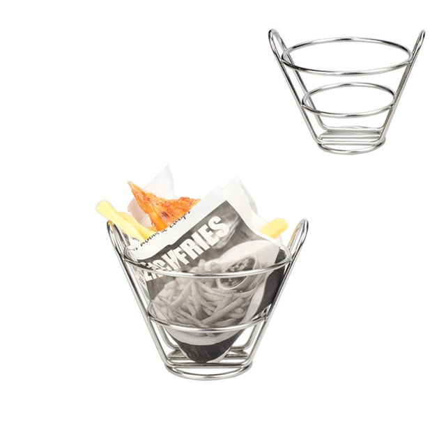 Stainless Steel Snack Rack, Restaurant Utensils, French Fries Chicken Wings Chicken Leg Rack