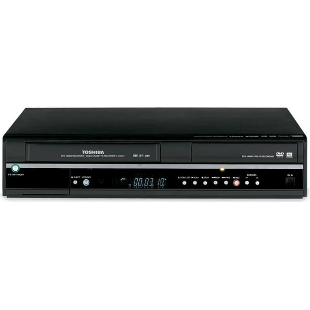 Toshiba D Vr650 Refurbished Dvd Vcr Combo With Digital Tv Tuner And Dvd Video Upconversion Comes With Remote Manual And Cables Walmart Com Walmart Com