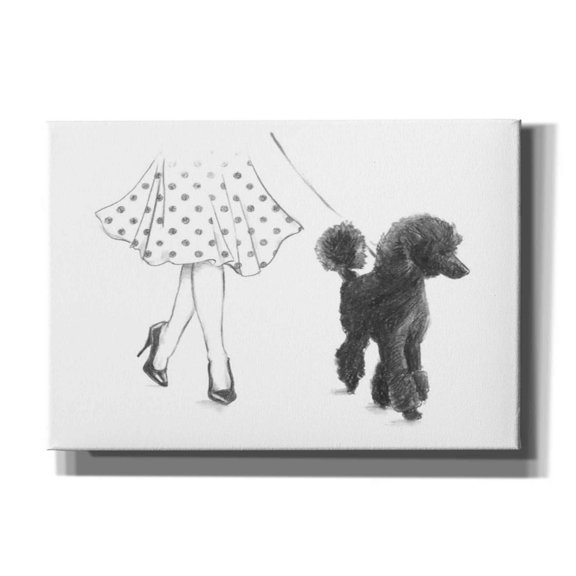 Epic Graffiti 'Perfect Companion III' by Ethan Harper Canvas Wall Art, 26"x18"