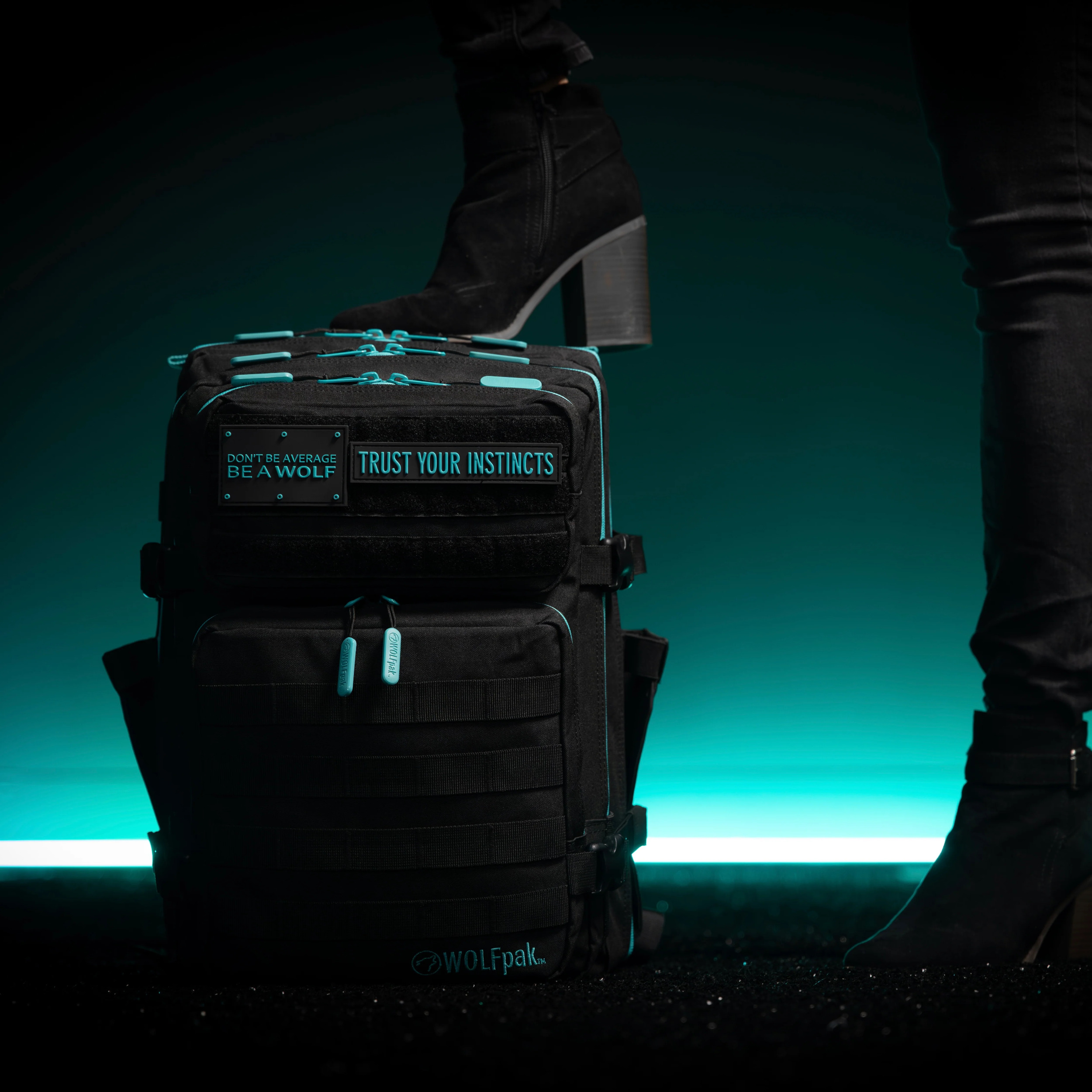ISO black aqua fierce backpack/duffle wolfpak in search of do not buy 30L Perfect Duffle Bag Alpha Black (Pre-Order) main image 2