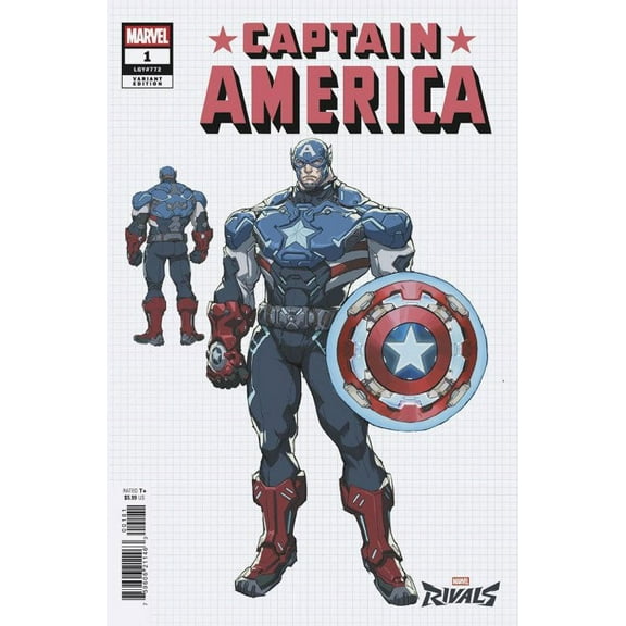 Captain America (12th Series) #1F VF ; Marvel Comic Book