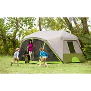 Ozark Trail 14 x 13.5 9 Person 2 Room Instant Cabin Tent with Screen Room, 40.8 lbs