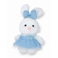 thumbnail image 1 of Peluche De Conejito Blanco Con Vestido Y Moño, 1 of 5