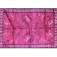 thumbnail image 1 of Ahgly Company Indoor Rectangle Animal Pink Traditional Area Rugs, 4' x 6', 1 of 4