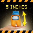 thumbnail image 6 of Among Us Plush 5 inch Plushies - 6 Pack, 6 of 7