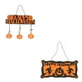 thumbnail image 3 of Halloween Hanging Sign Wooden Door Decorations and Wall Signs Witch Ghost Pumpkins Design for Indoor and Outdoor Hanging, 3 of 4