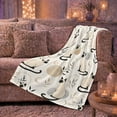 thumbnail image 6 of Whimsical Siamese Cat Botanical Pattern, Mystical Pet Portrait Pattern, Warm Flannel Blanket for Living Room and Bedroom, Cat Lovers Just Because Gift, Pet Lover Home Decor, 6 of 9