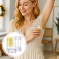 thumbnail image 5 of Plastic Twist Up Deodorant Bottles Refillable Bottom Refilling Round Stick Column Clear 36x78mm Capacity: 30ml(1.01fl. oz), 5 of 5