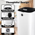 thumbnail image 6 of Towel Warmers for Bathroom 20L Towel Warmers Buckets Spa With 15/30/45/60 Timing Luxury Large Warmer Fits Up to Two Oversized Towels, Bathrobe, Towel, Blanket Black, 6 of 10