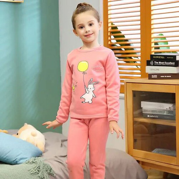 Pijamas de algodón para niños y niñas, ropa de dormir de Navidad, de animales