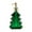 Dark Green, variant on Christmas Glass Soap Dispenser Set, 1PCS Frosted Empty Bottles with Pump for Hand Soap Lotion, Festive Holiday Decor for Kitchen & Bathroom Countertop